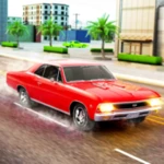 classic car driving & racing simulator android application logo